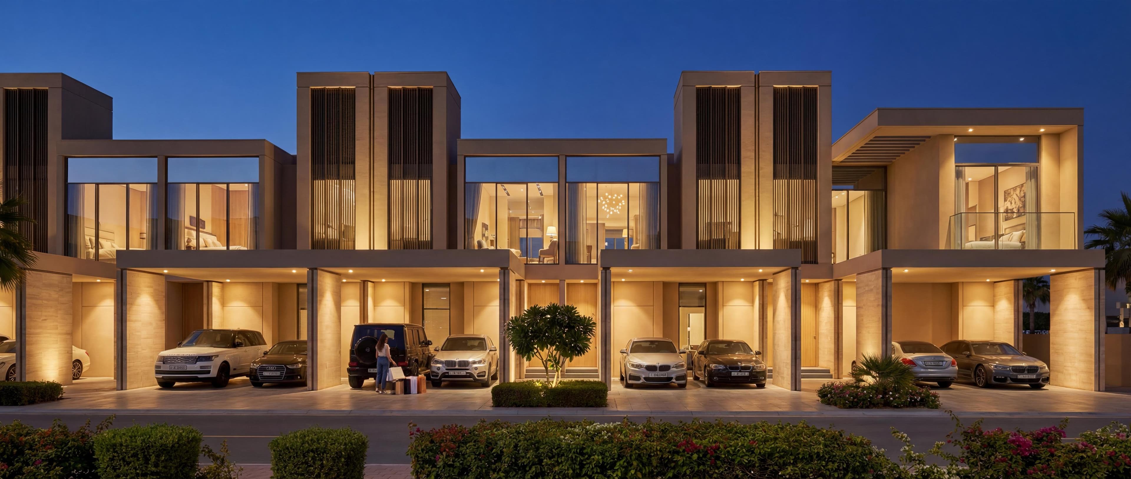 Sobha Sanctuary exterior view with lush landscaping